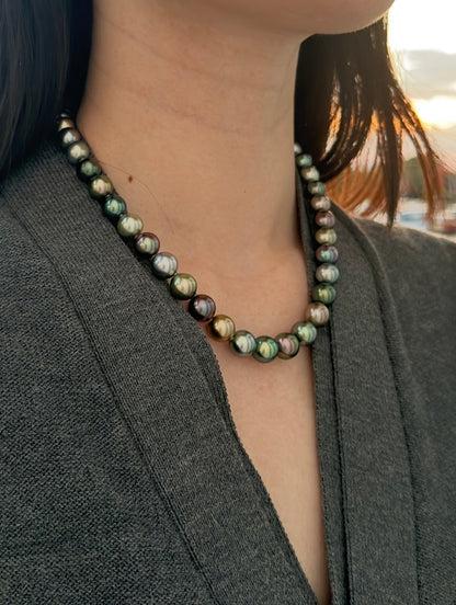 Tahitian Pearl Necklace 12mm