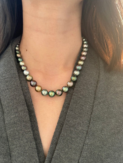 Tahitian Pearl Necklace 12mm